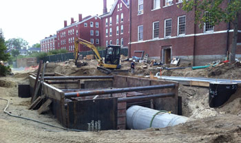 cooferdam project in Exeter, NH